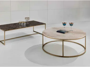 TIP TAP - Round marble coffee table _ International Marmi